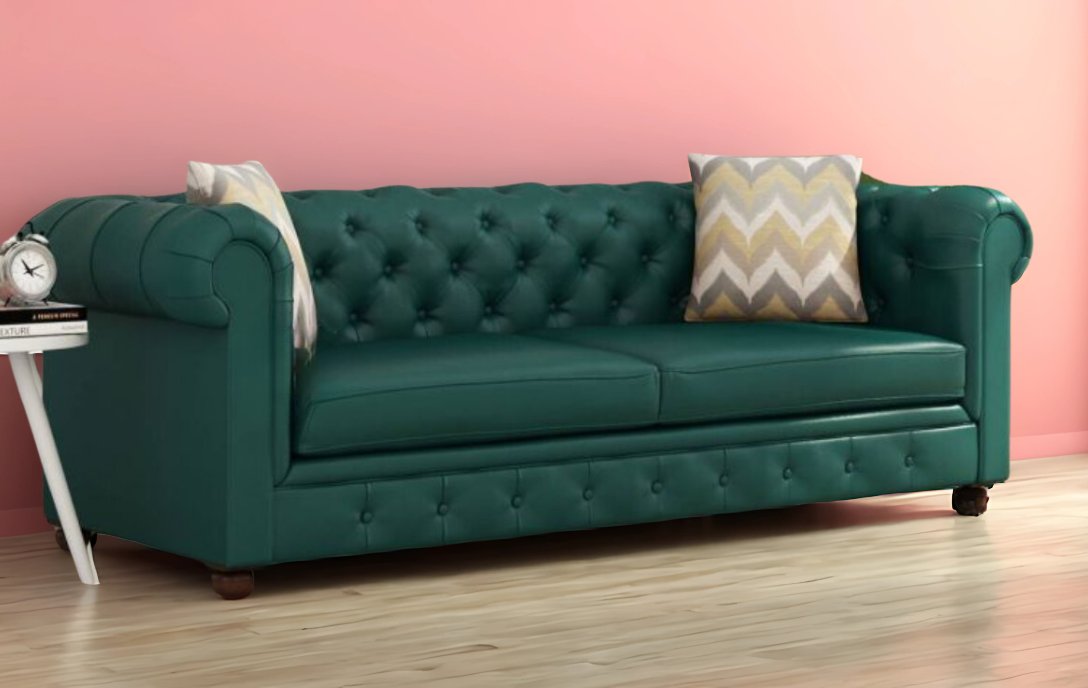 Chesterfield 3 seater Fabric Sofa