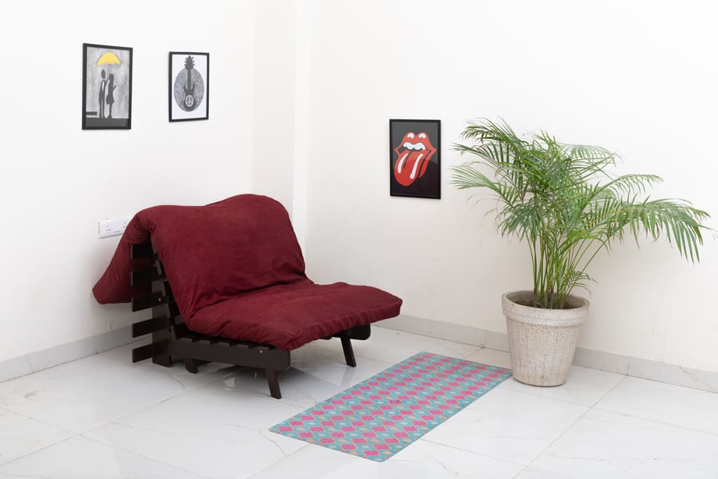 Single Futon with Mattress