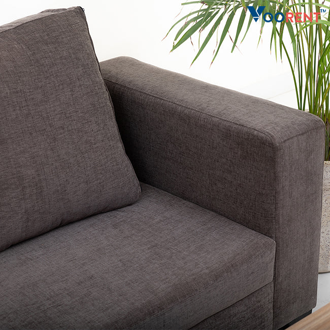Pebble Grey L-Shaped Sofa