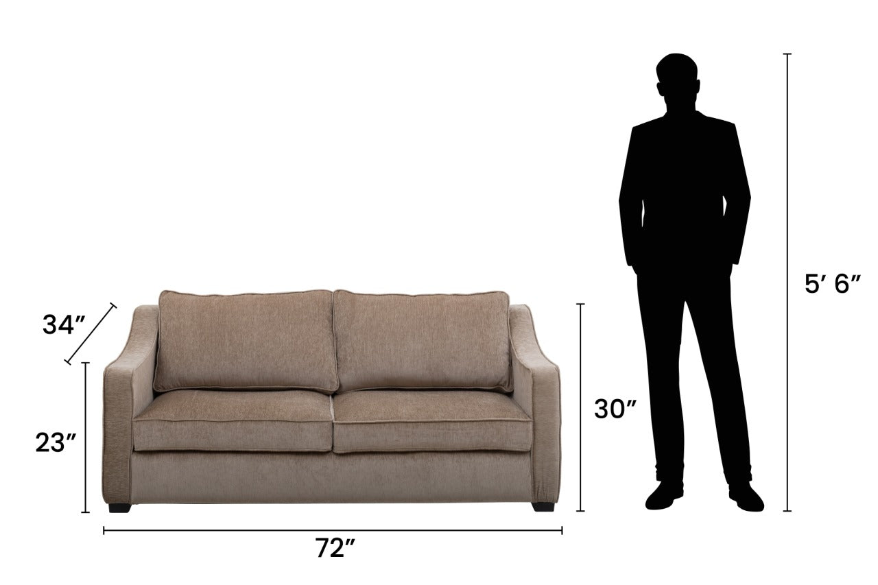 Latte 5-Seater Sofa (3+2)