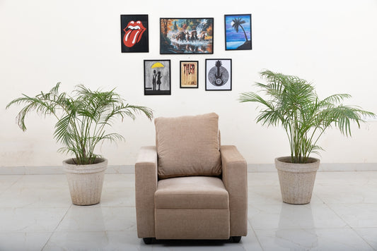 Killim Beige 1-Seater Sofa