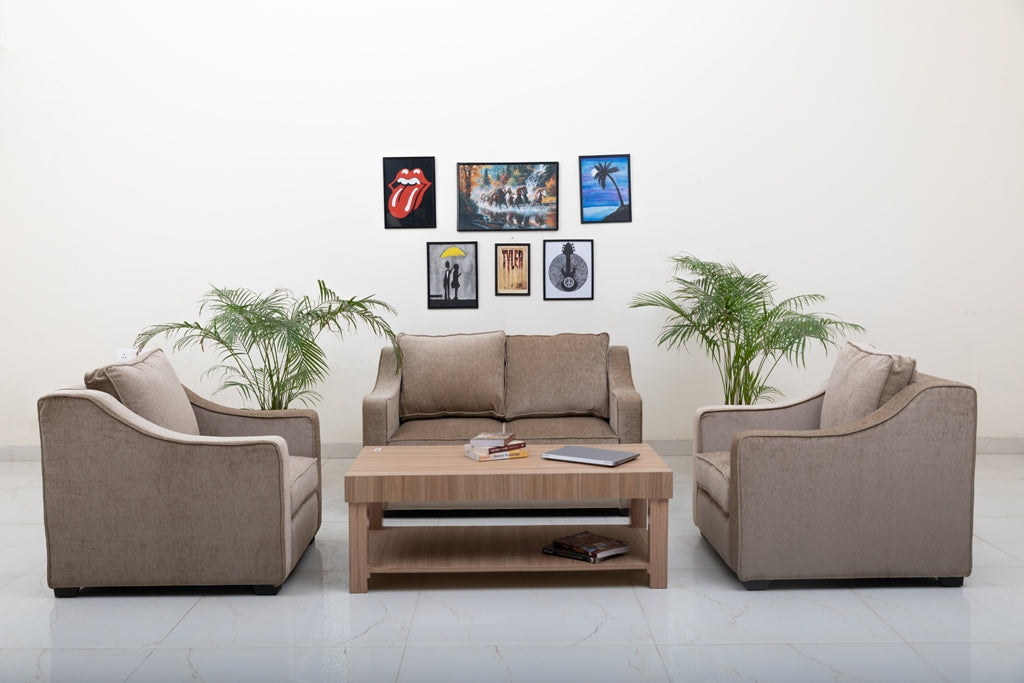 Latte 4-Seater Sofa (2+1+1)