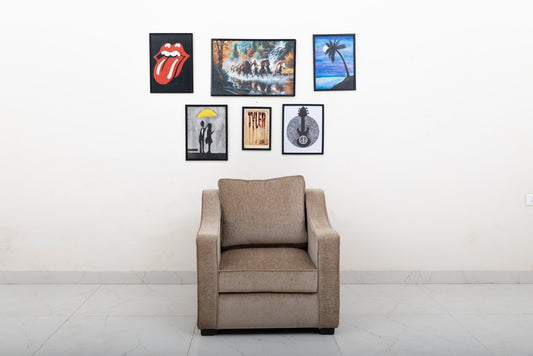 Latte 1-Seater Sofa