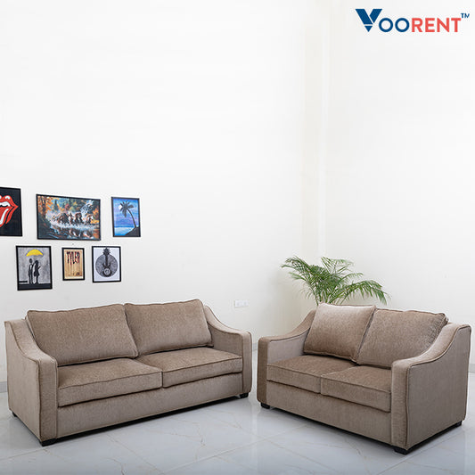 Latte 5-Seater Sofa (3+2)