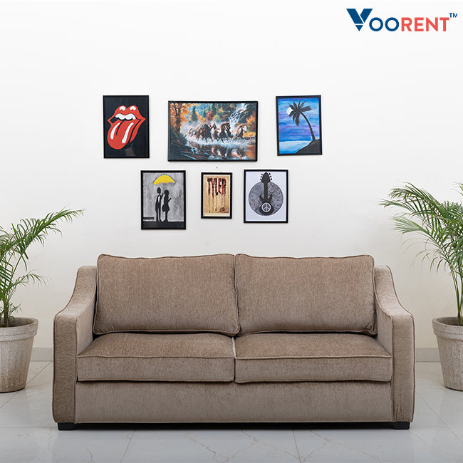 Latte 5-Seater Sofa (3+2)